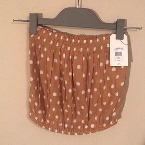 Billabong loose fitting tube top. Size Small.